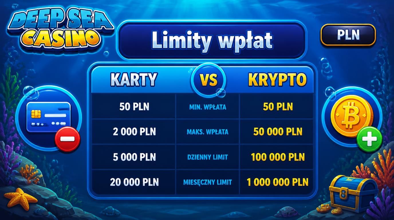 Przewaga kryptowalut nad kartami w limitach wpłat
